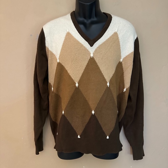 Ballantyne Scottish Cashmere Sweater 46" chest XL Gently worn Made in Scotland - Picture 1 of 3